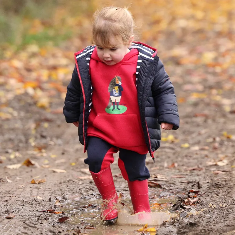 Winnie and Me Youth Hoodie - Red-5