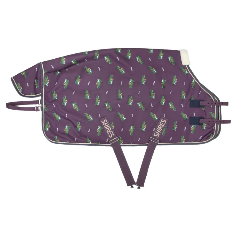 Winnie and Me 100g Turnout Blanket - Burgundy