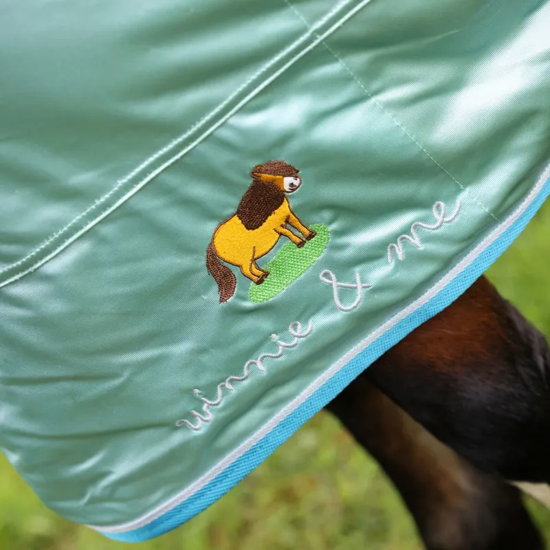 Winnie and Me Combo Neck Fly Sheet - Blue-3