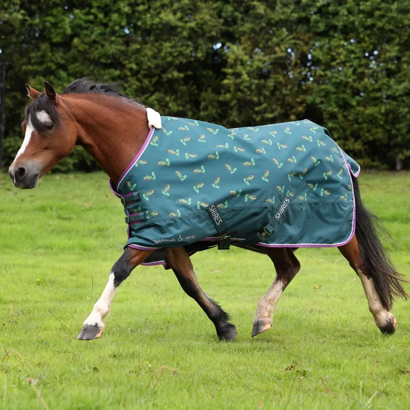 Winnie and Me 100g Turnout Blanket - Green Print