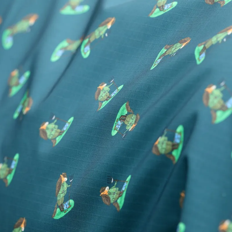 Winnie and Me 100g Turnout Blanket - Green Print-2