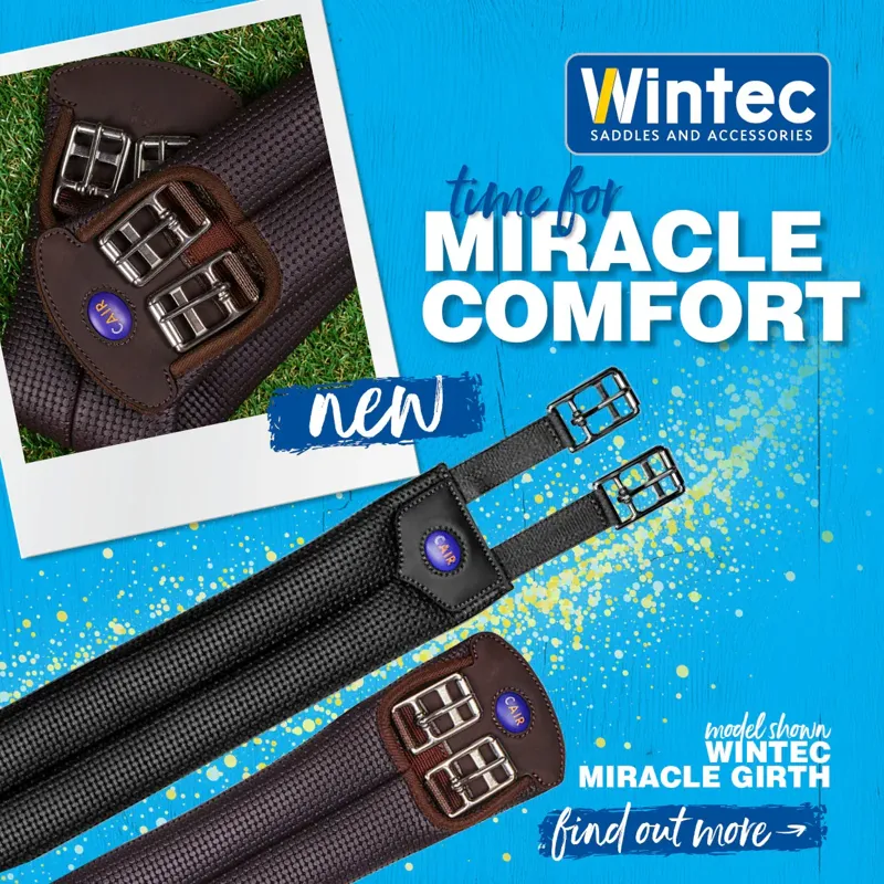 Wintec Miracle Short Girth - Brown-1