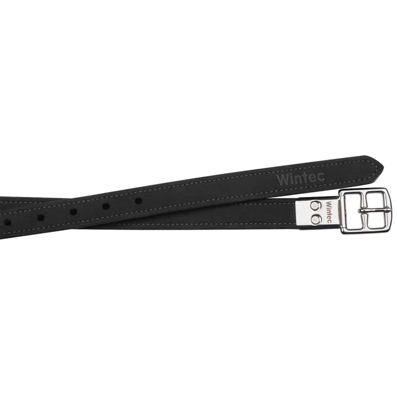 Wintec Pro Stirrup Leathers - Black