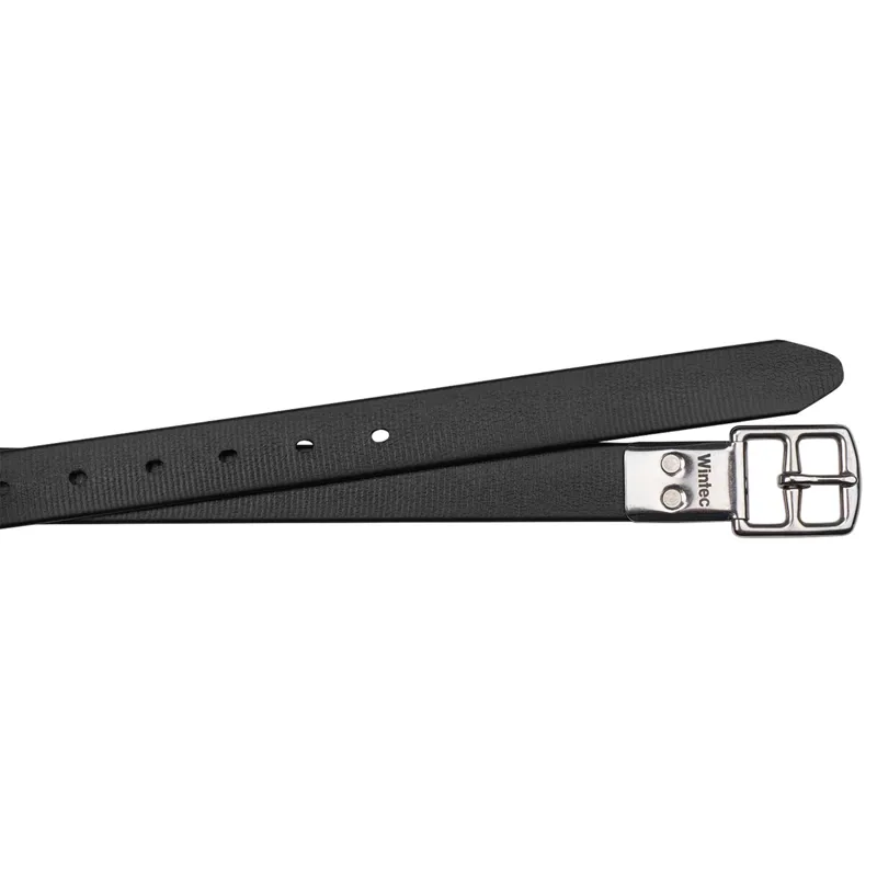 Wintec Slimline Stirrup Straps - Black