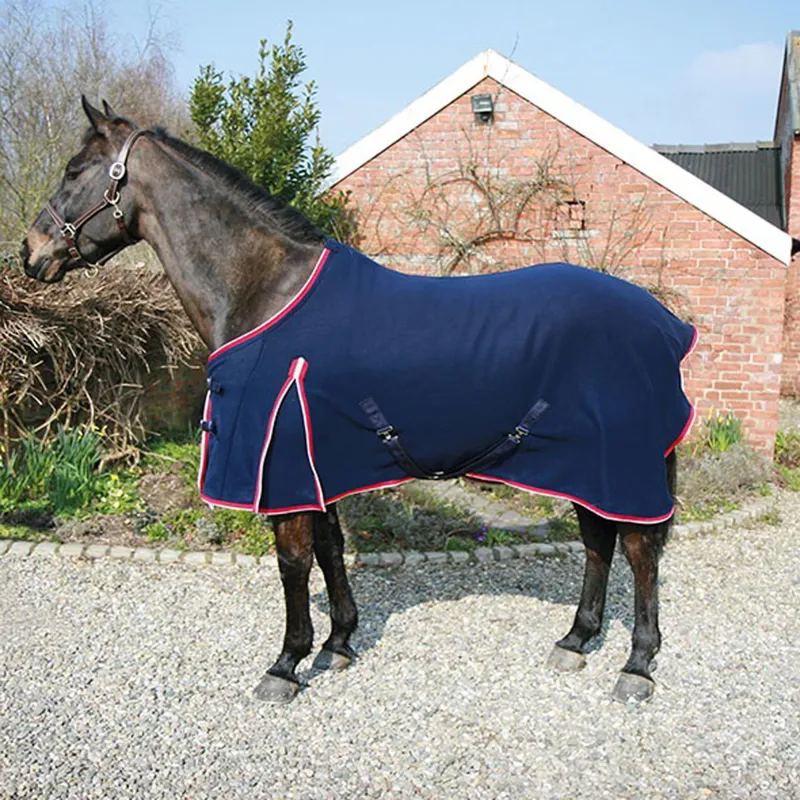 Wolseley Essential Fleece Cooler - Navy/Red/White