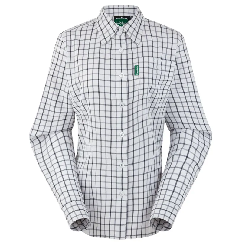 Ridgeline Sedgebrook Womens Plaid Shirt - Navy/Storm-1