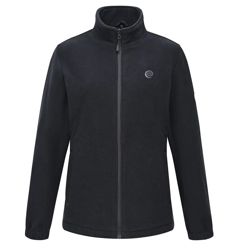 Imperial Riding Heated Womens Zip Up Fleece - Black-1