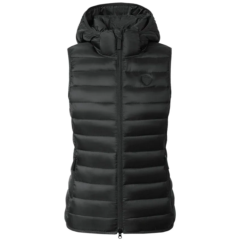 Covalliero Women's Quilted Vest - Black