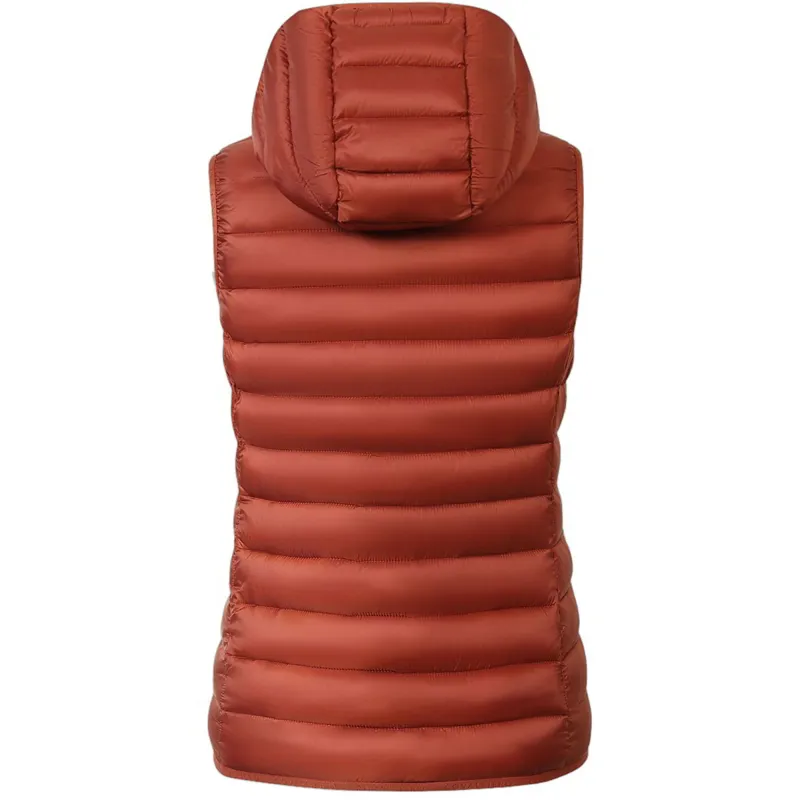 Covalliero Womens Quilted Vest - Rust-1