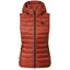 Covalliero Womens Quilted Vest - Rust