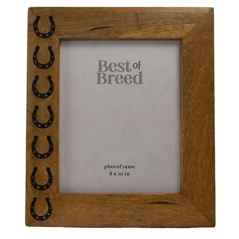 Best Of Breed Wooden Horseshoe Photo Frame-1