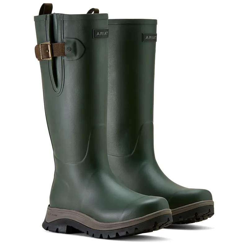 Ariat Woodstock Men's Rubber Boots - Olive Night-7