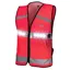 Woof Wear Junior LED Hi-Viz Riding Vest - Pink