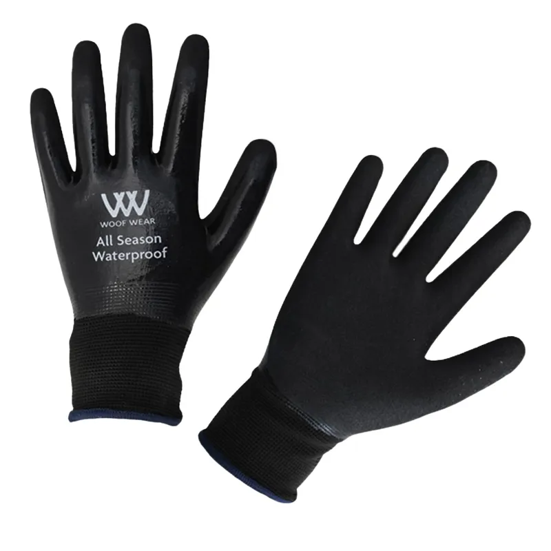 Woof Wear All Season Barn Glove - Black/Black