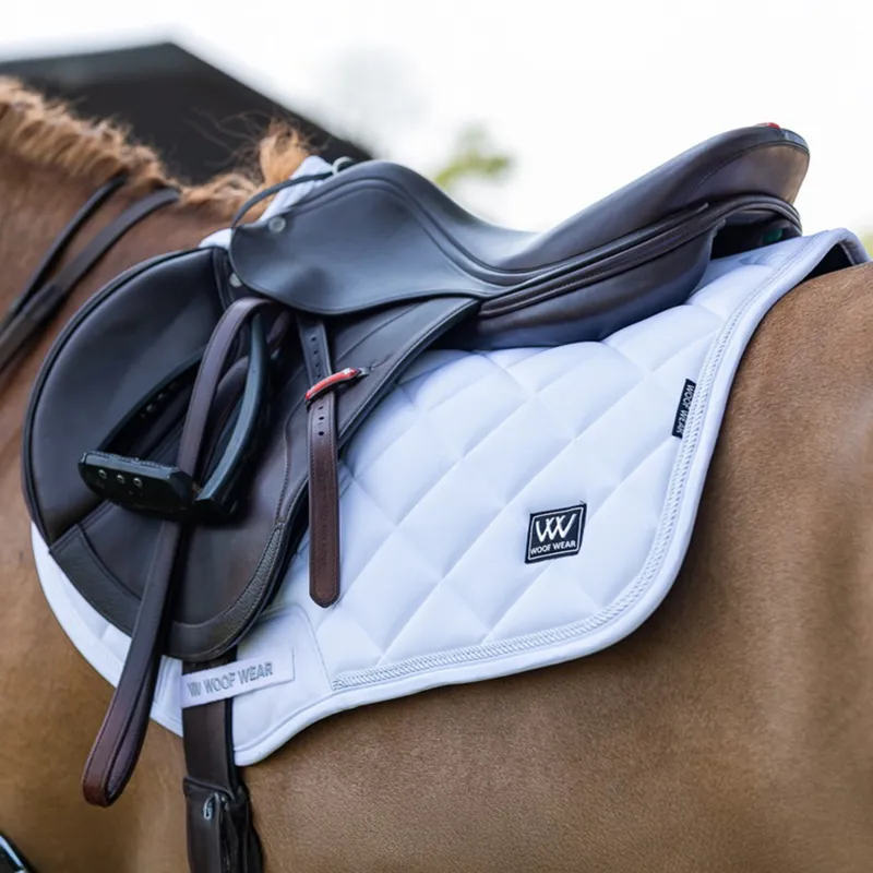 Woof Wear Vision Aura Close Contact Saddle Pad - White-2