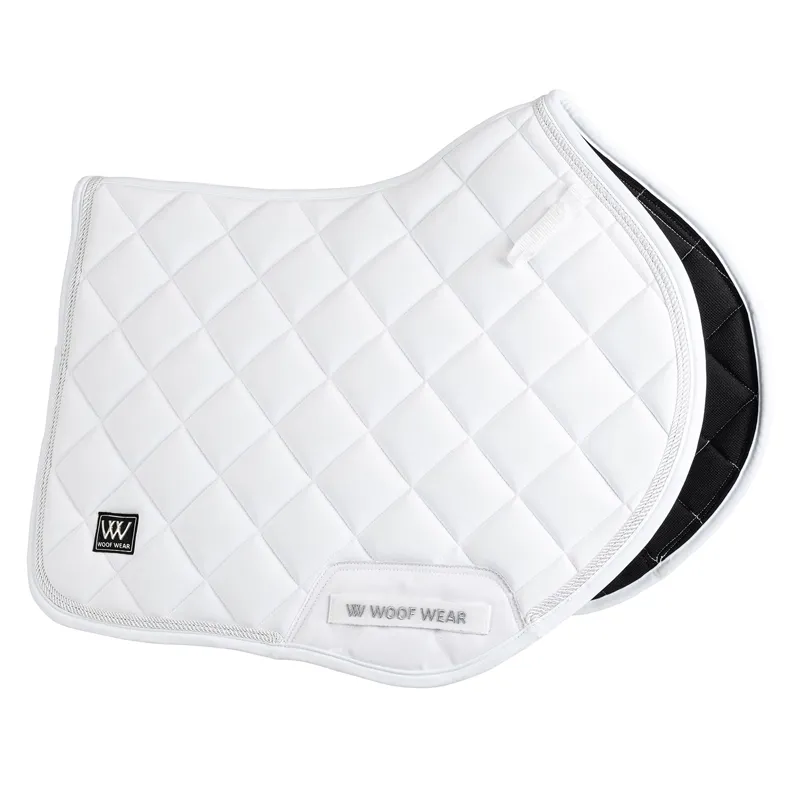 Woof Wear Vision Aura Close Contact Saddle Pad - White