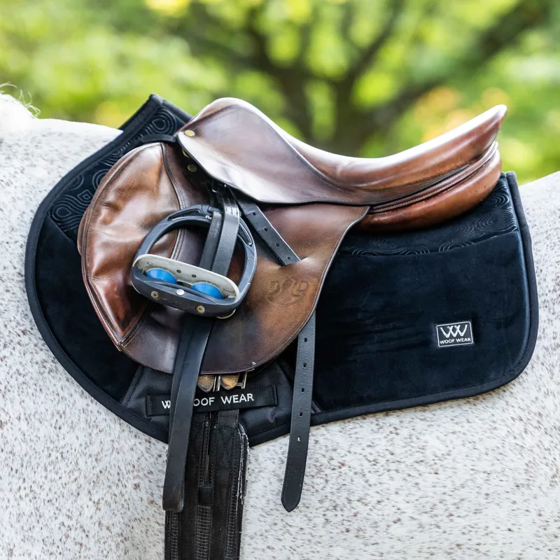 Woof Wear Close Contact Elite Comfort Saddle Pad - Black