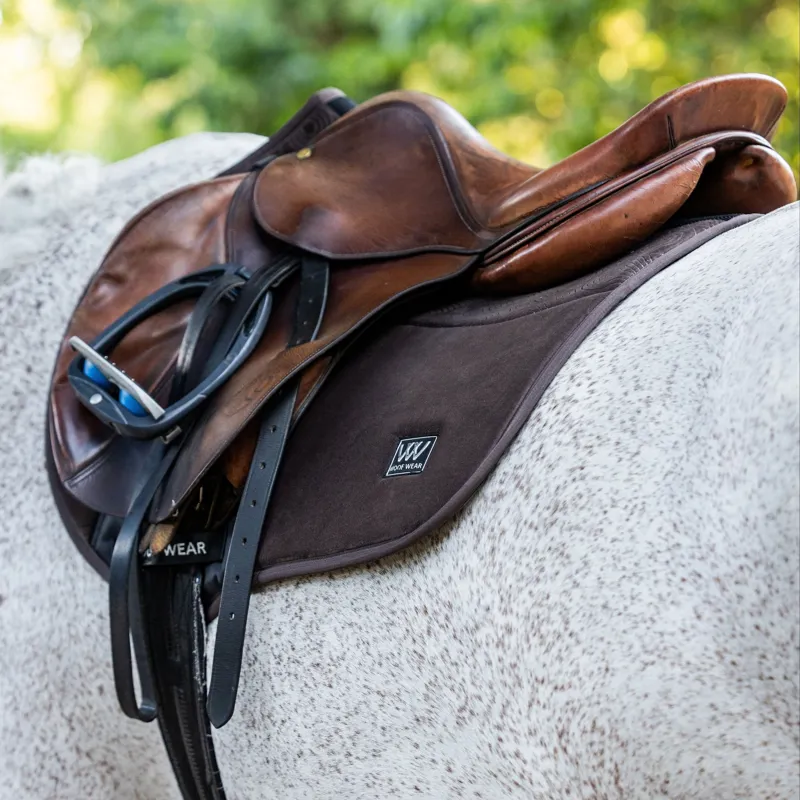 Woof Wear Close Contact Elite Comfort Saddle Pad - Chocolate-1