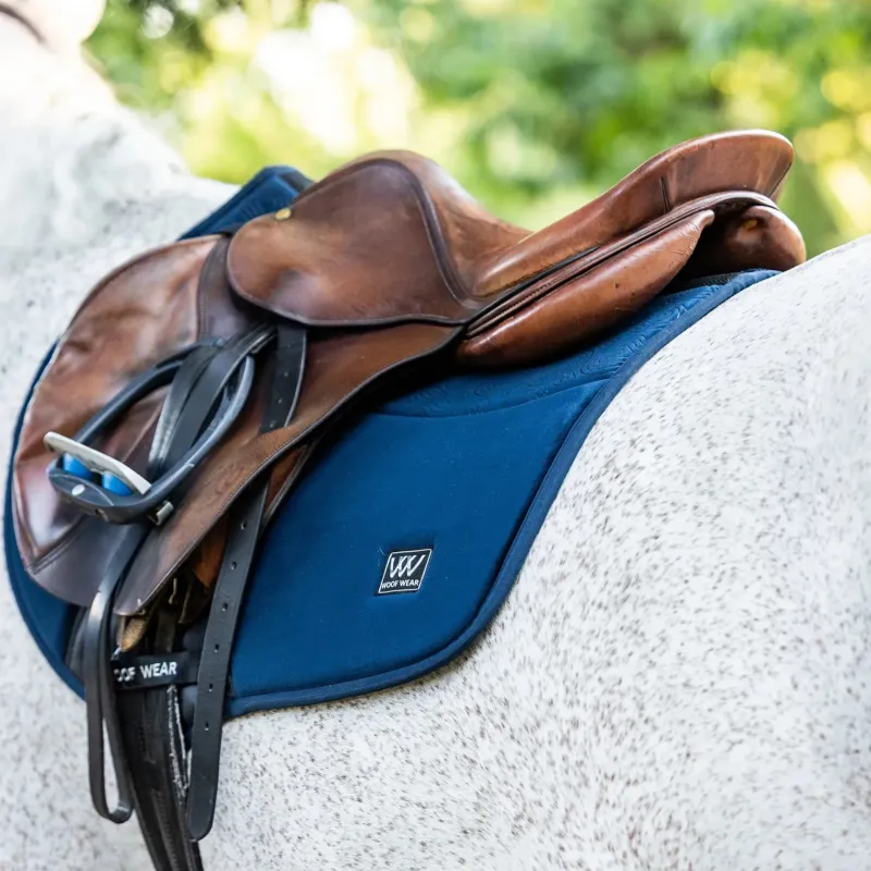 Woof Wear Close Contact Elite Comfort Saddle Pad - Navy-1