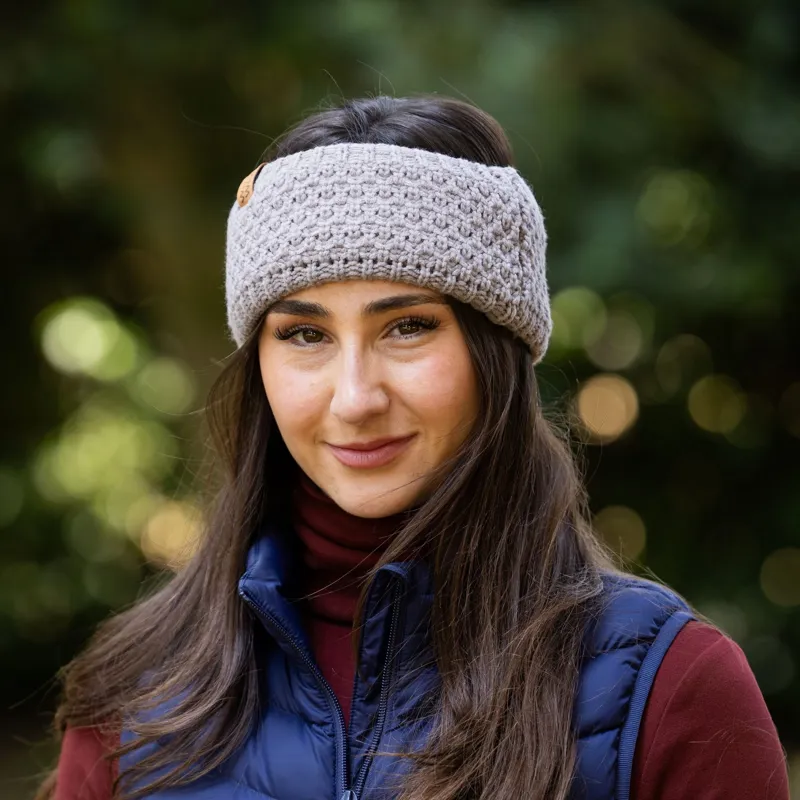 Woof Wear Women's Chunky Knit Headband - Stone
