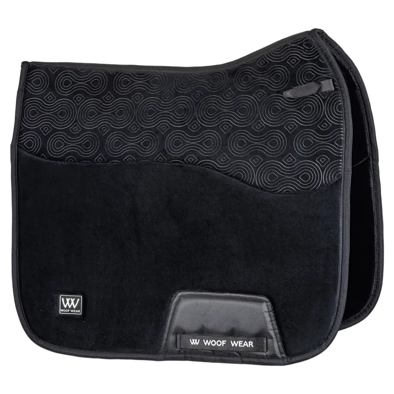 Woof Wear Elite Comfort Dressage Saddle Pad - Black
