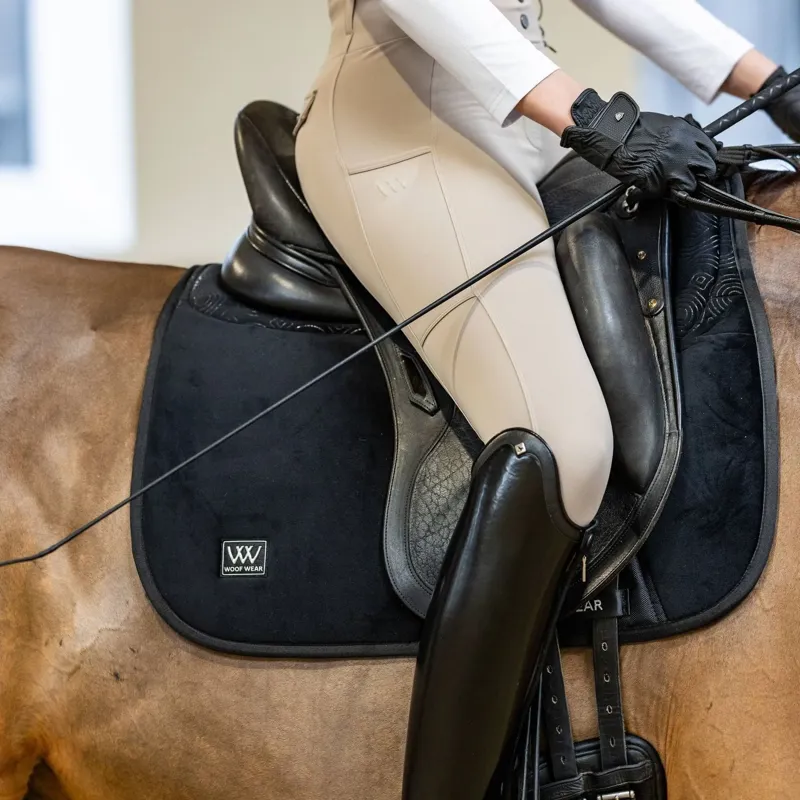 Woof Wear Elite Comfort+ Dressage Saddle Pad - Black-5