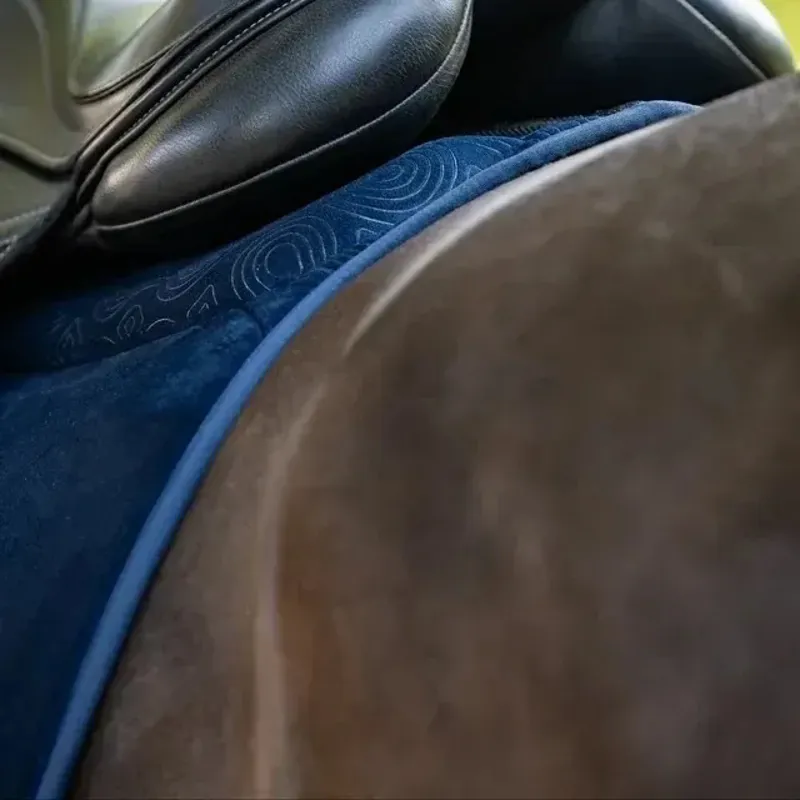 Woof Wear Elite Comfort and Dressage Saddle Pad-Navy-2