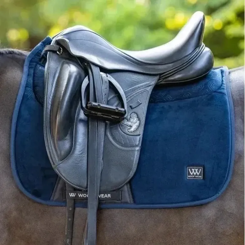 Woof Wear Elite Comfort and Dressage Saddle Pad-Navy