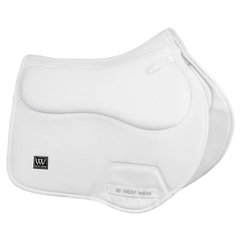 Woof Wear Elite Comfort Plus Close Contact Saddle Pad - White