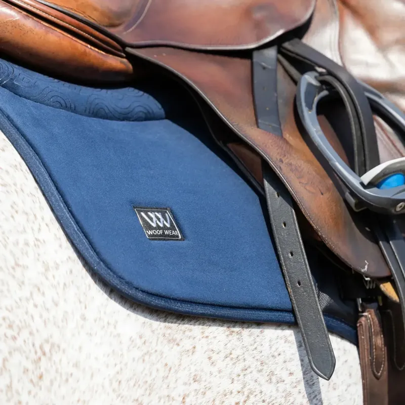 Woof Wear Elite Comfort Plus Close Contact Saddle Pad - Navy-1
