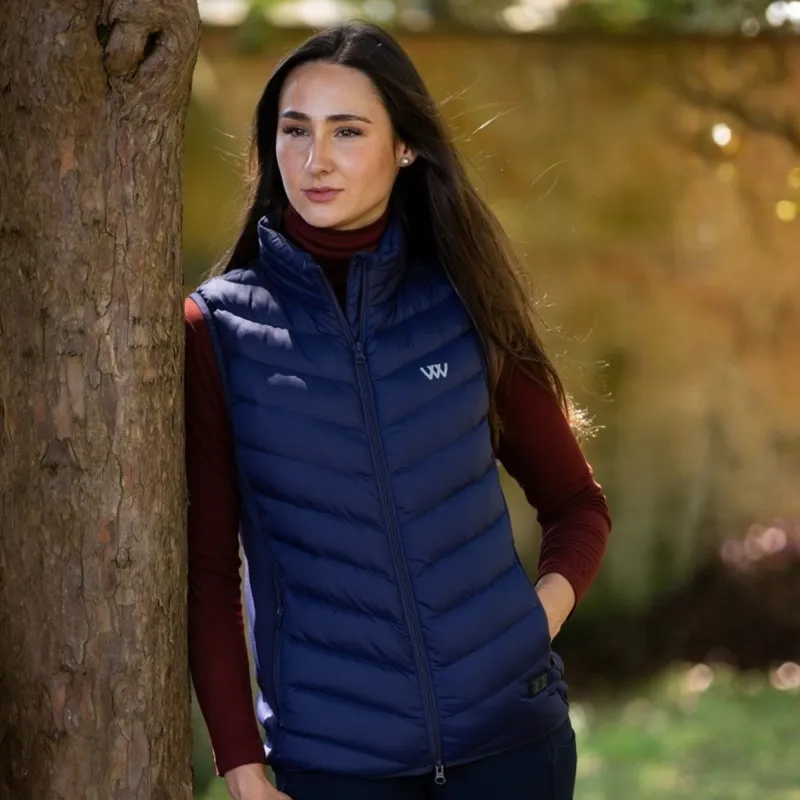 Woof Wear Heated Womens Vest - Navy
