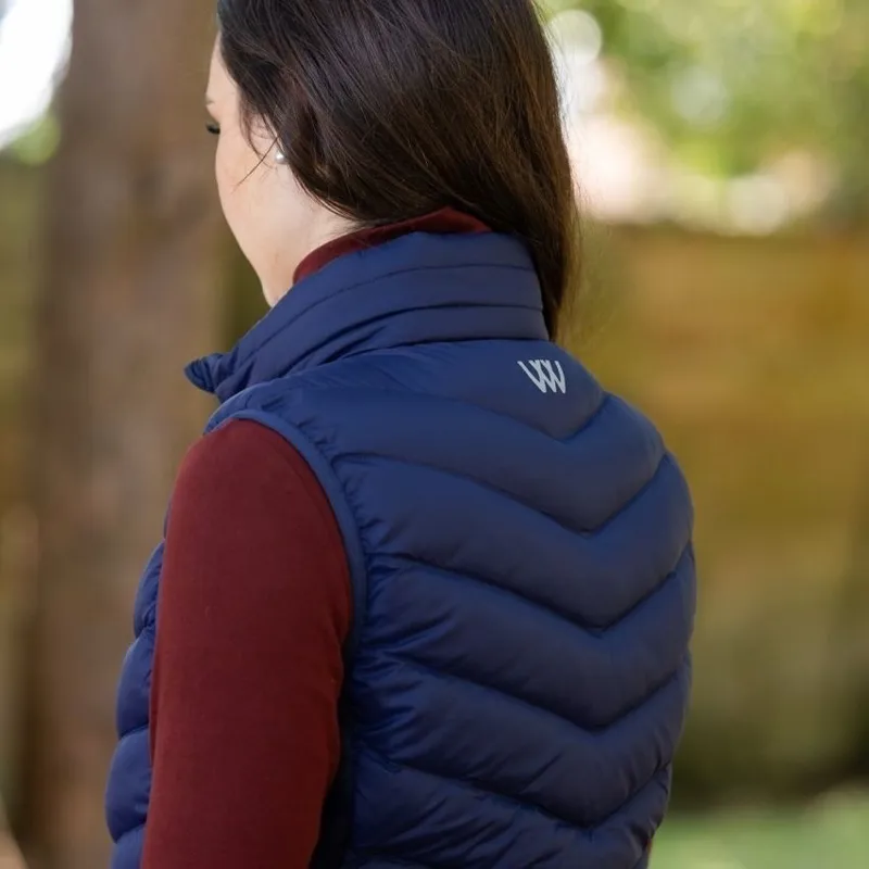 Woof Wear Heated Womens Vest - Navy-3