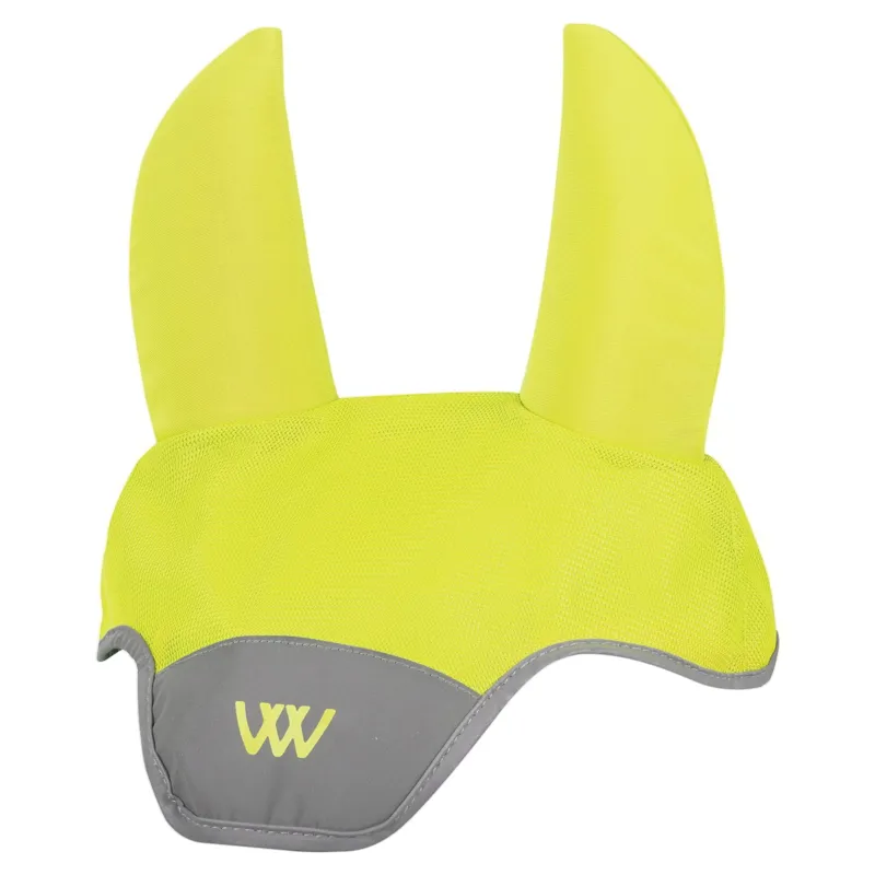Woof Wear High-Visibility Noise Cancelling Fly Bonnet - Yellow