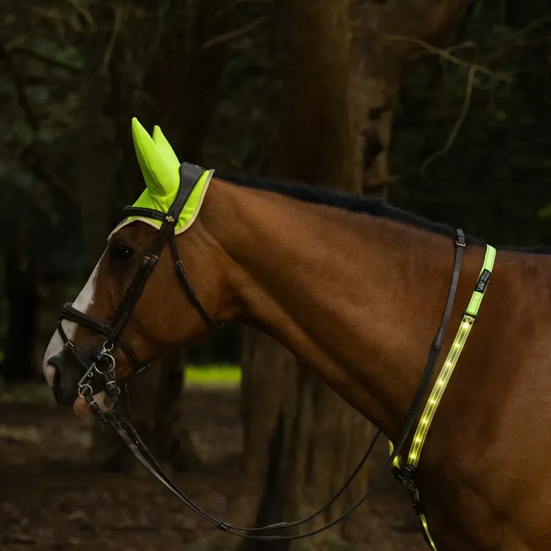 Woof Wear High-Visibility Noise Cancelling Fly Bonnet - Yellow-3