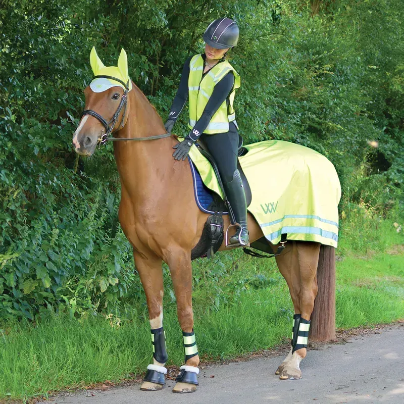 Woof Wear Hi-Vis Winter Quarter Sheet - Yellow