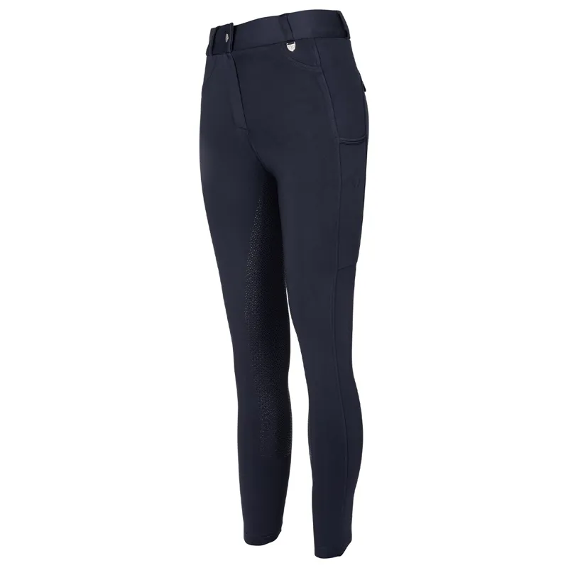 Woof Wear Hybrid II Full Grip Women's Riding Tights - Navy