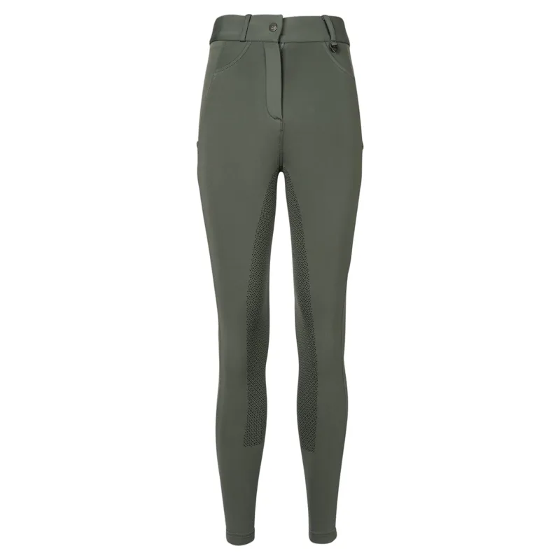 Woof Wear Hybrid II Full Grip Women's Riding Tights - Sage