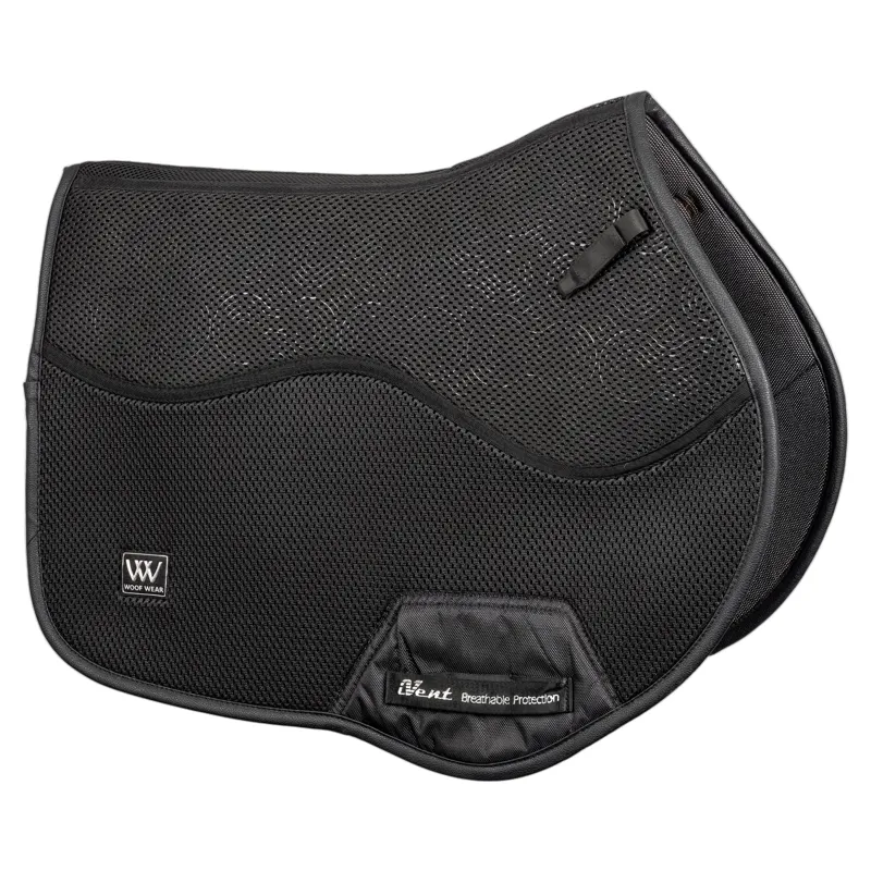 Woof Wear iVent Close Contact Saddle Pad - Black
