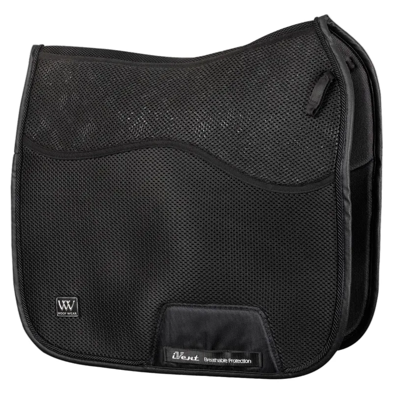 Woof Wear iVent Dressage Saddle Pad - Black