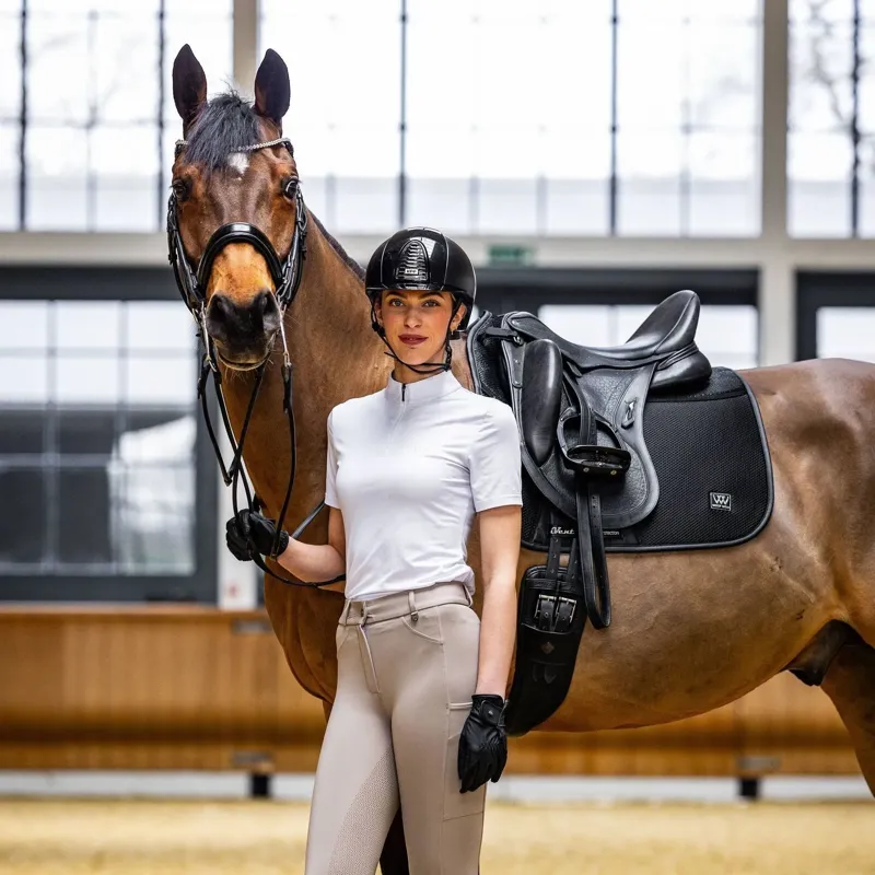 Woof Wear iVent Dressage Saddle Pad - Black-5