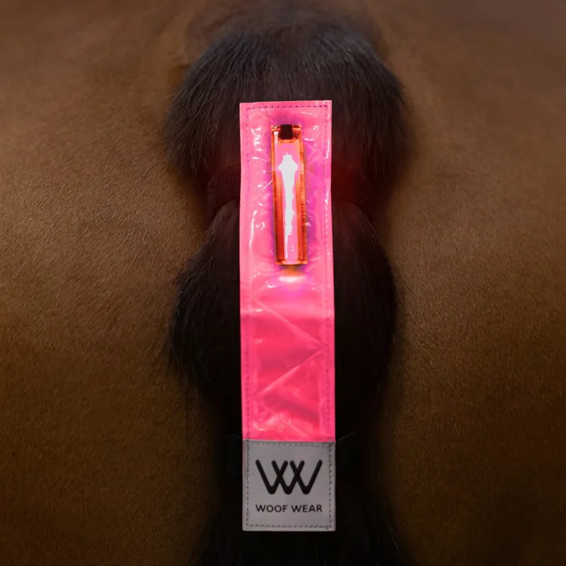 Woof Wear LED Hi-Vis Tail Light - Pink