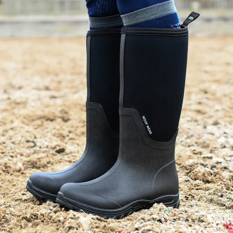 Woof Wear Tall Work Boots - Black