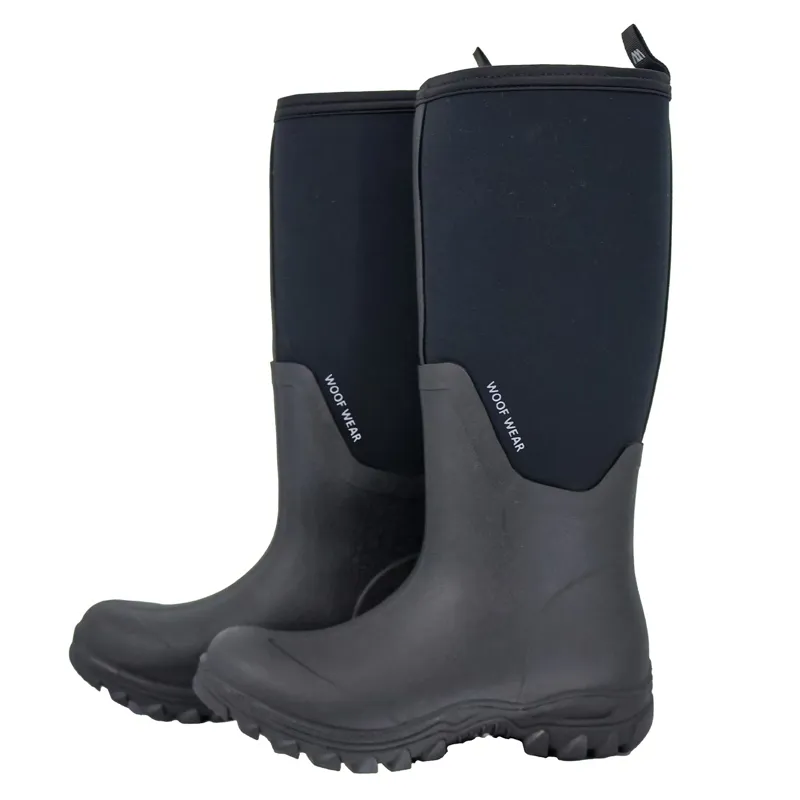 Woof Wear Tall Work Boots - Black-2
