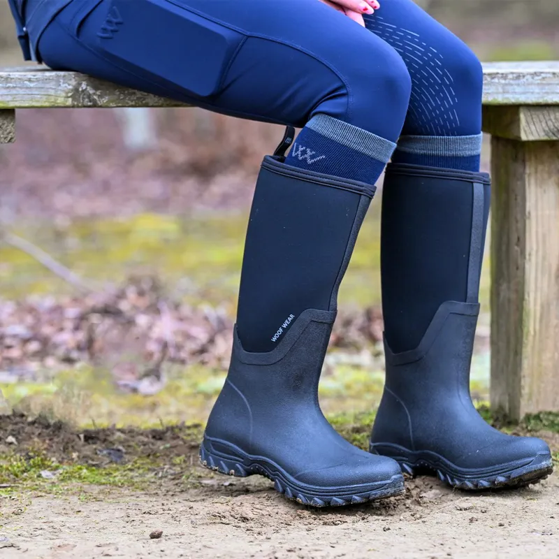 Woof Wear Tall Work Boots - Navy-3