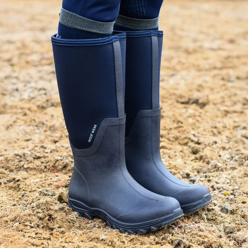Woof Wear Tall Work Boots - Navy