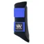 Woof Wear Club Brushing Boots - Black/Electric Blue