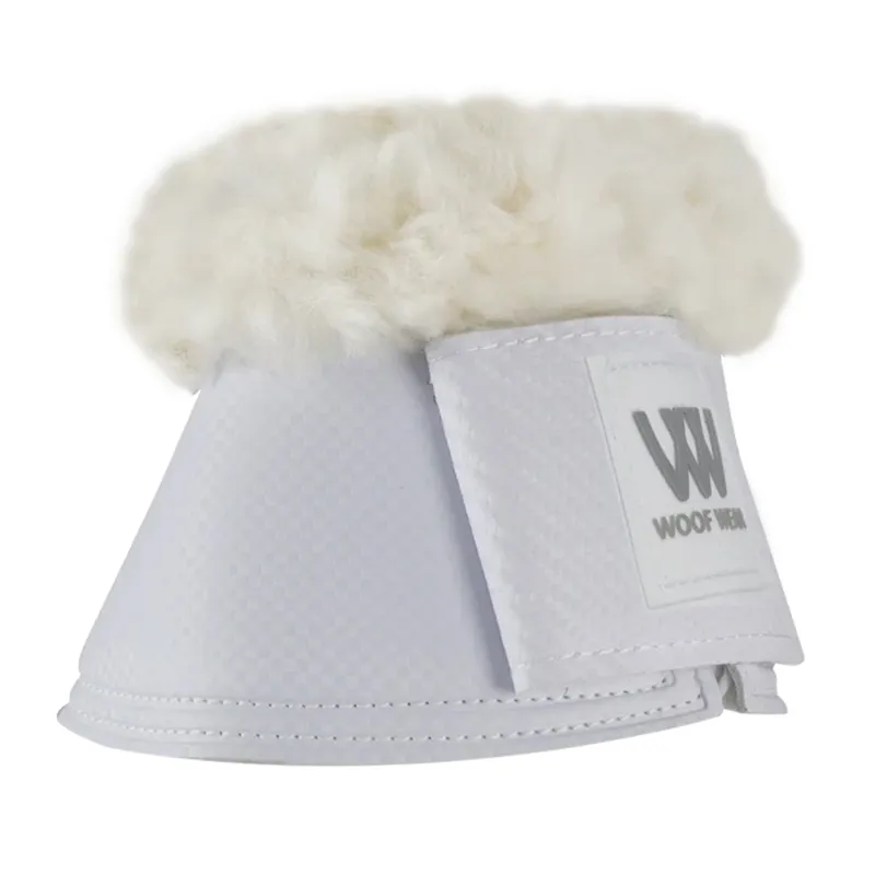 Woof Wear Pro Faux Sheepskin Bell Boots - White