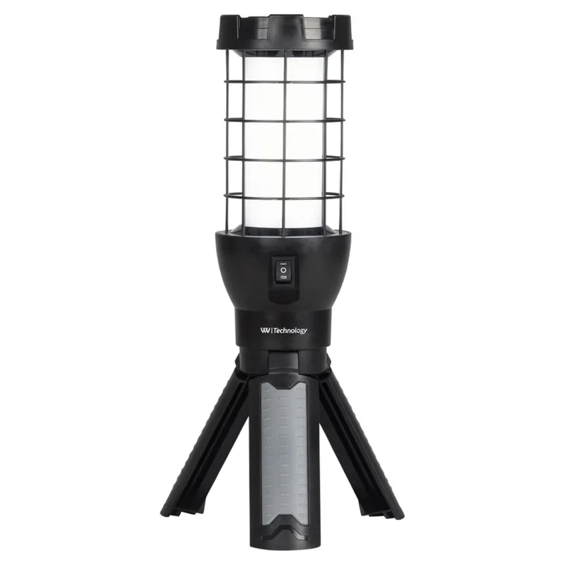 Woof Wear Rechargeable Tripod Lantern - Black/Grey-1