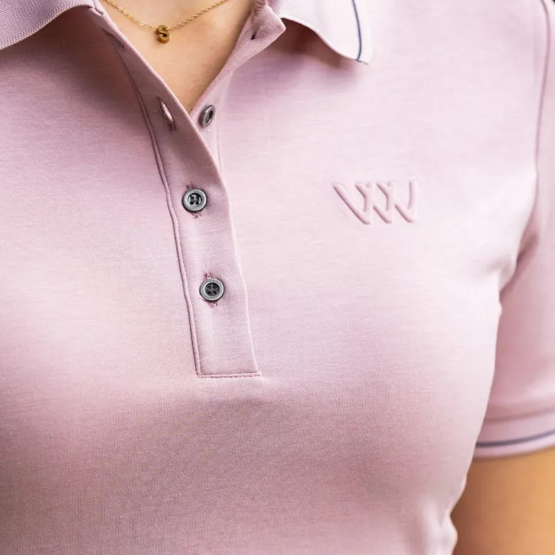 Woof Wear Tech Women's Polo Shirt - Rose-6