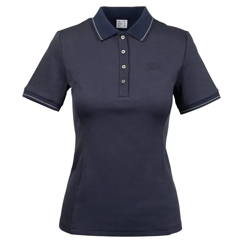 Woof Wear Tech Women's Polo Shirt - Navy-3